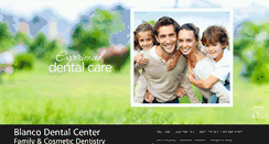 Desktop Screenshot of blancodentalcenter.com